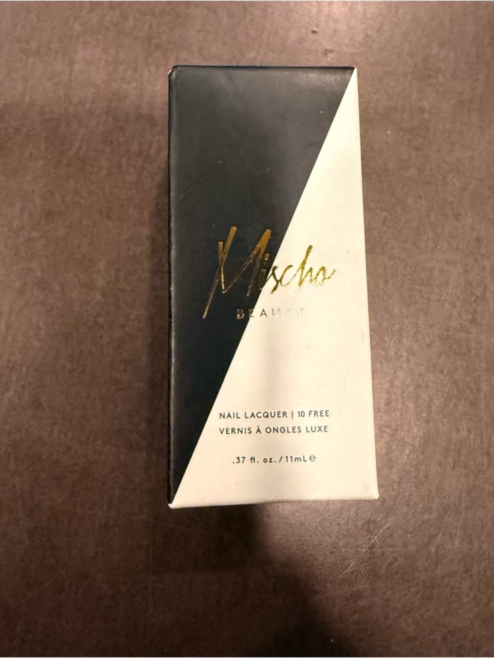 Mischo Beauty Luxe Lacquer Worthy 10 Free Nail Polish .37 fl oz NIB